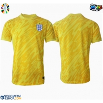 Moški Nogometni dresi Anglija Vratar Gostujoči EP 2024 Kratek Rokav